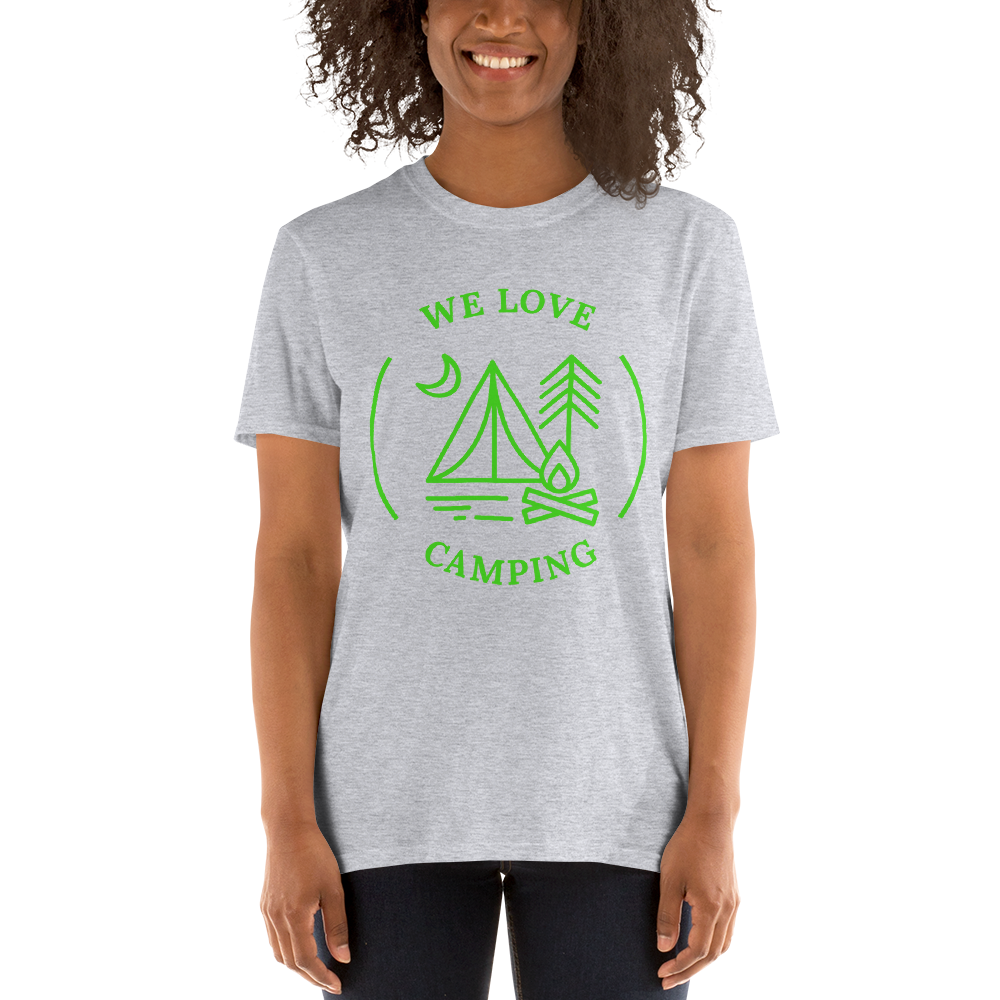 Unisex-T-Shirt - We love camping