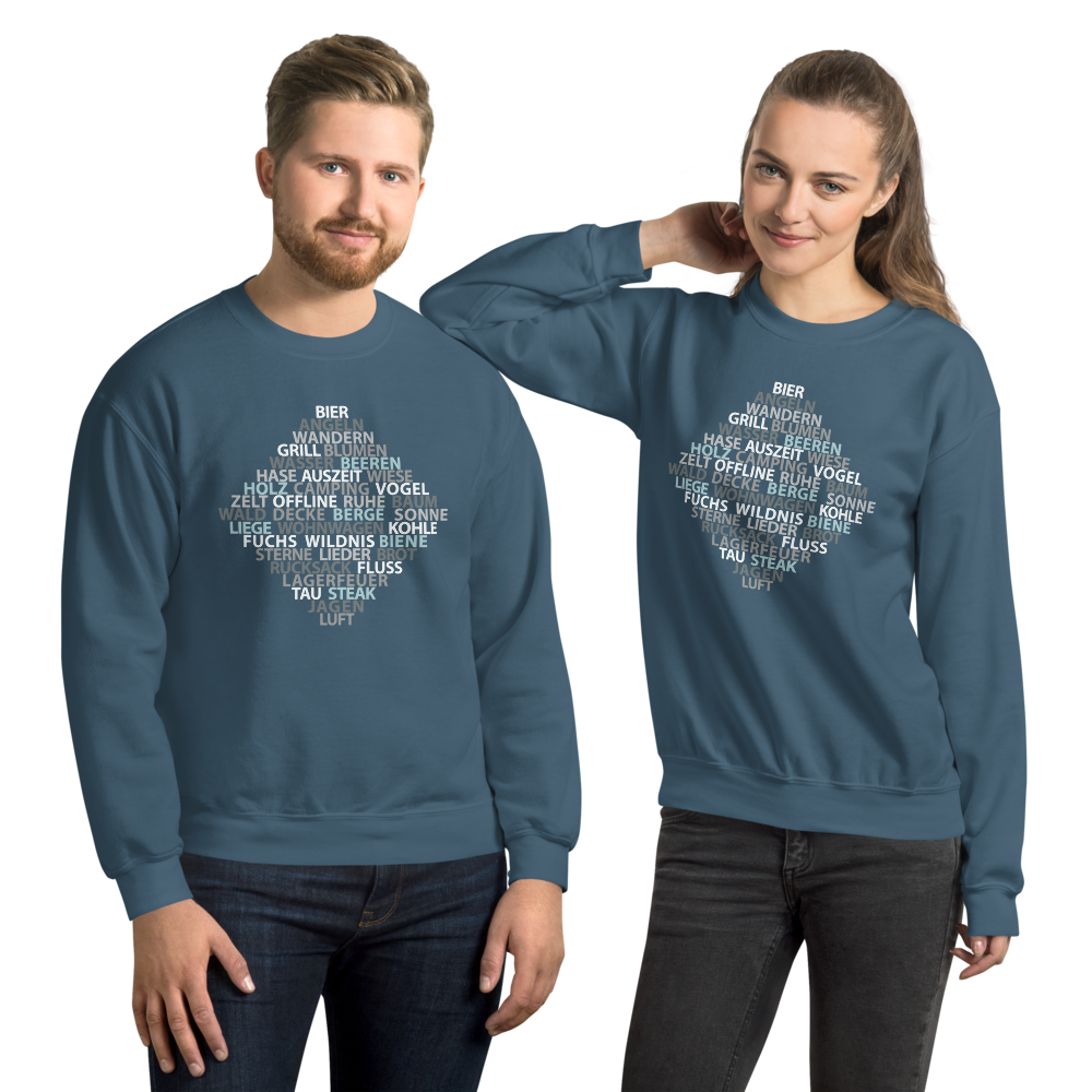Wortsalat der Natur | Unisex Sweatshirt