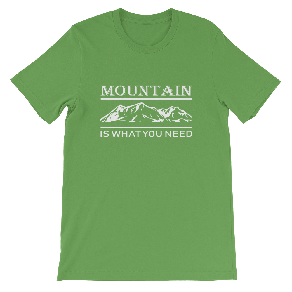 Mountain is what you need | Organic T-Shirt
