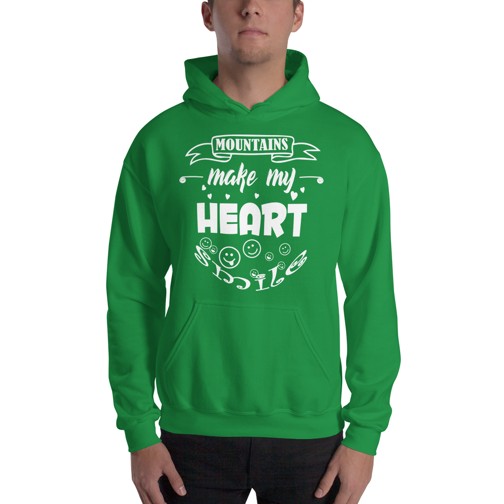 MOUNTAINS make my heart SMILE | Unisex Hoodie