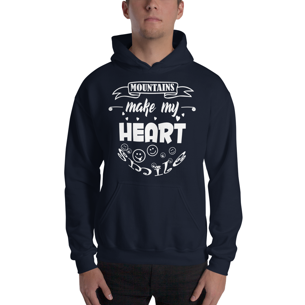 MOUNTAINS make my heart SMILE | Unisex Hoodie