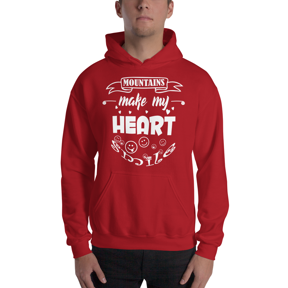 MOUNTAINS make my heart SMILE | Unisex Hoodie