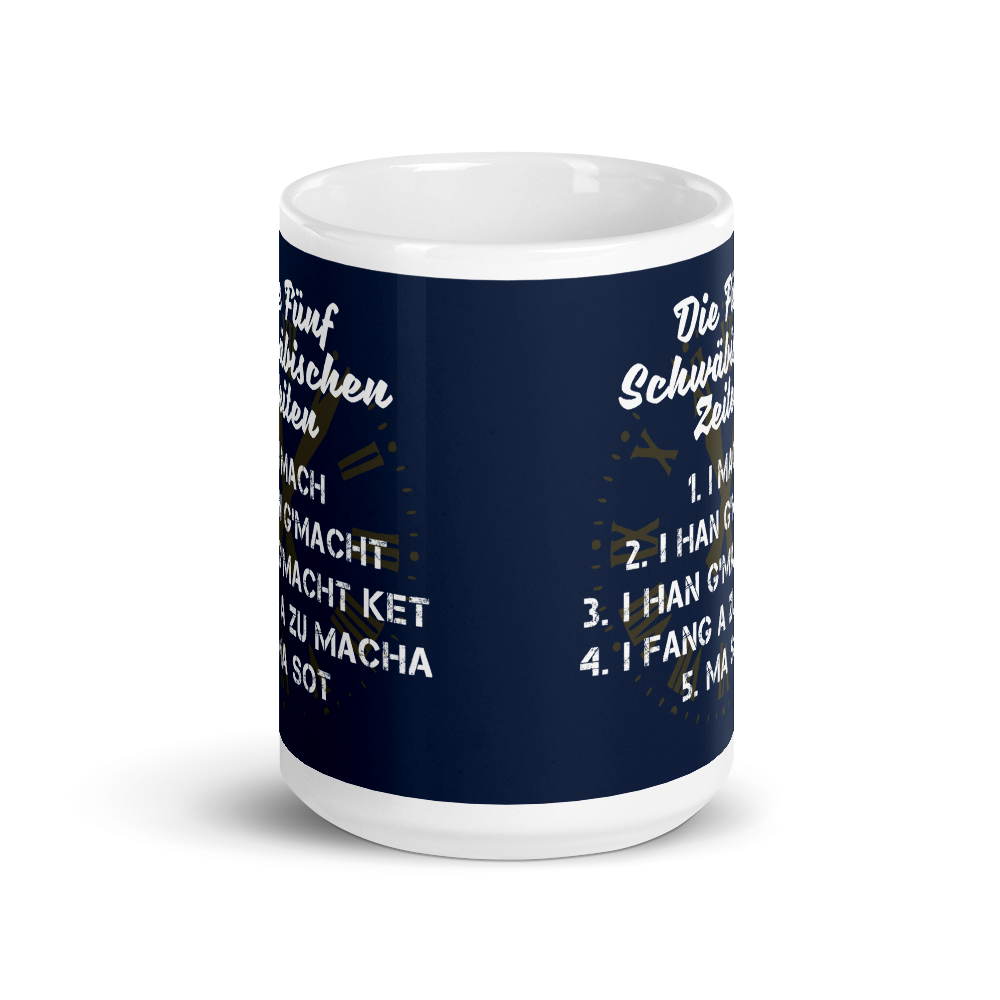 Die 5 schwäbischen Zeiten | Kaffeetasse