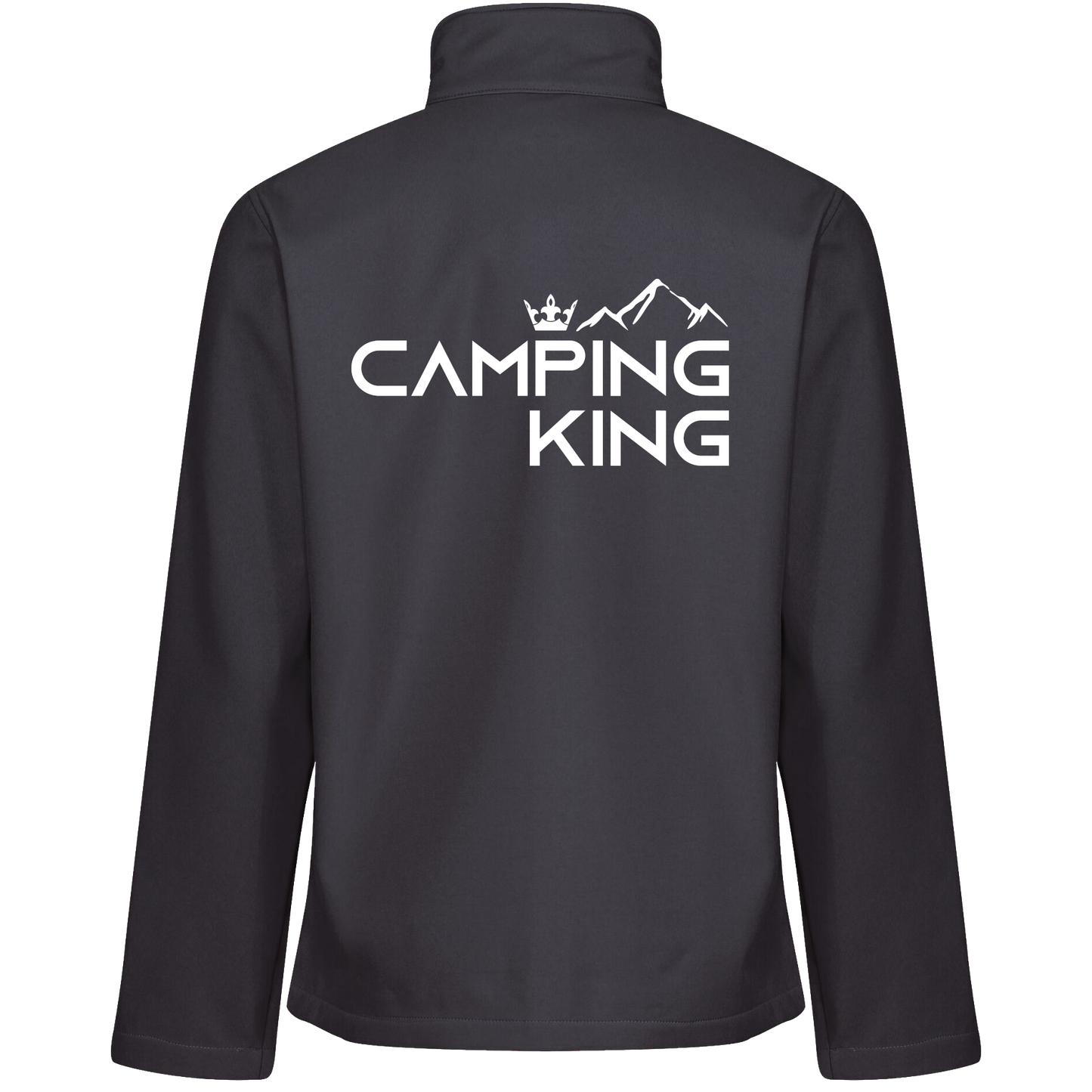 Camping King | Herren Softshell Jacke Rückendruck
