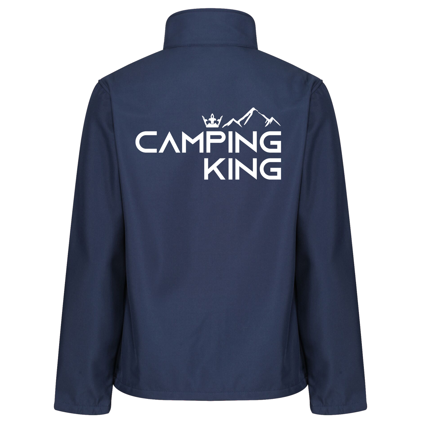 Camping King | Herren Softshell Jacke Rückendruck