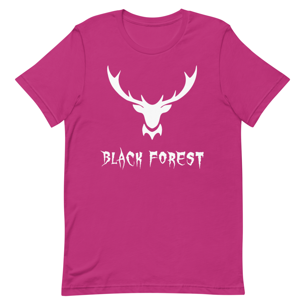 Black Forest Hirschgeweih Metal | Organic T-Shirt
