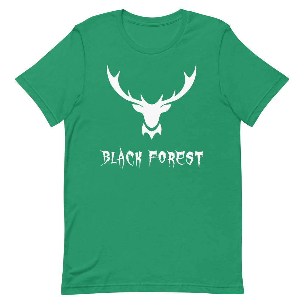 Black Forest Hirschgeweih Metal | Organic T-Shirt
