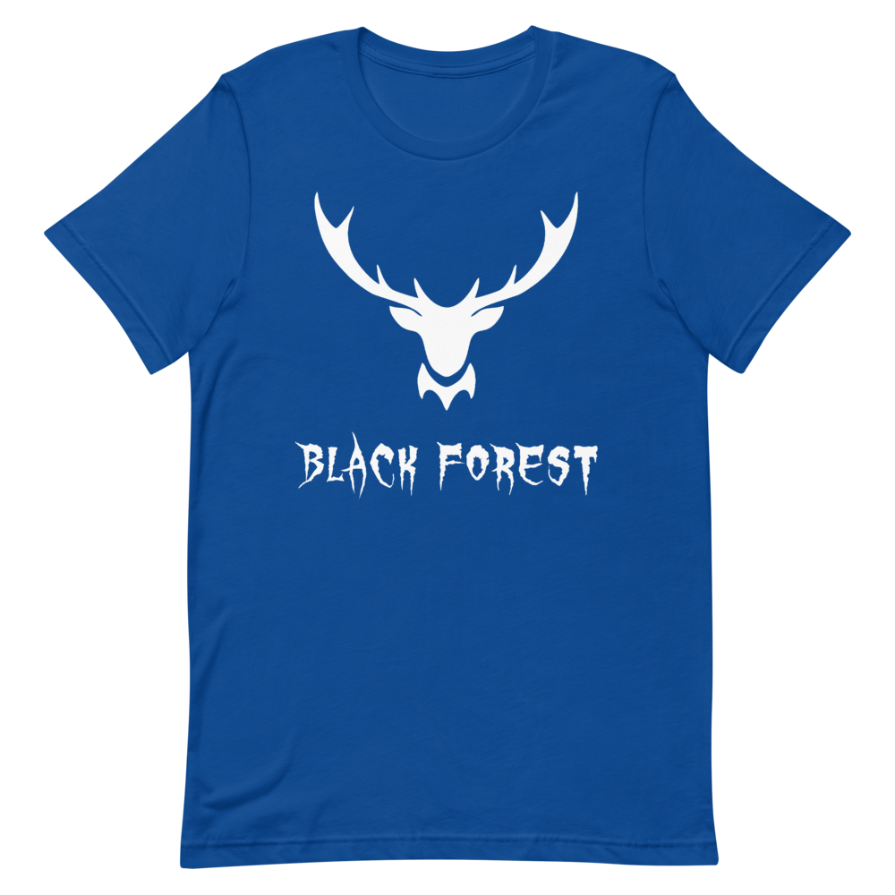Black Forest Hirschgeweih Metal | Organic T-Shirt