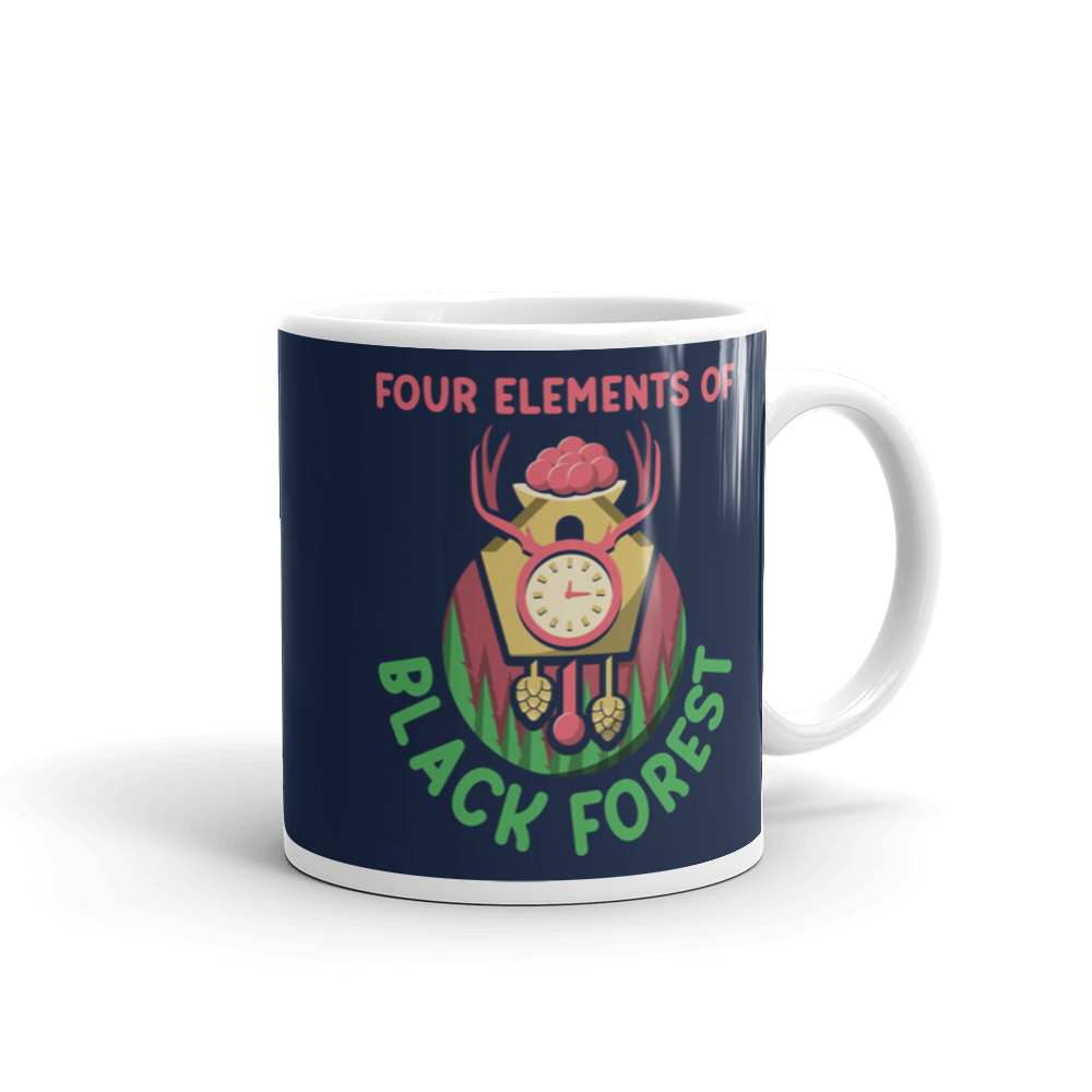 Four Elements Of Black Forest | Tasse