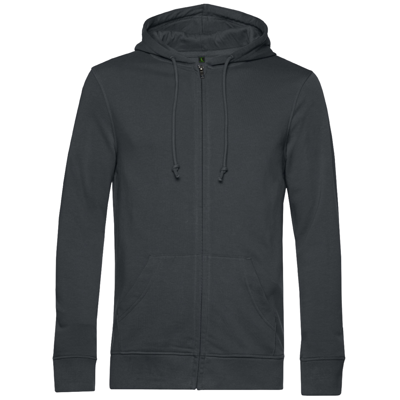 Camping King | Unisex Organic Zip-Hoodie Rückendruck