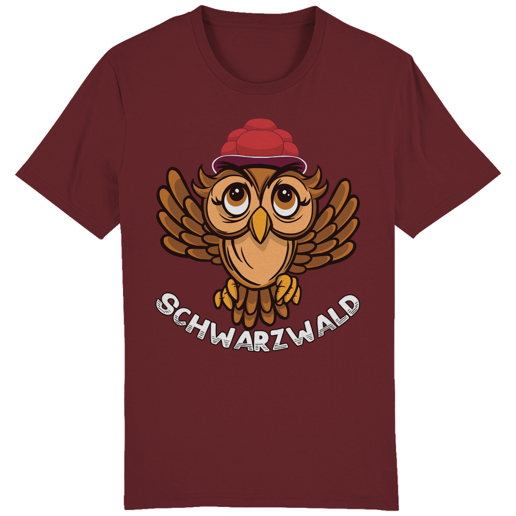 Schwarzwald Eule | Organic T-Shirt