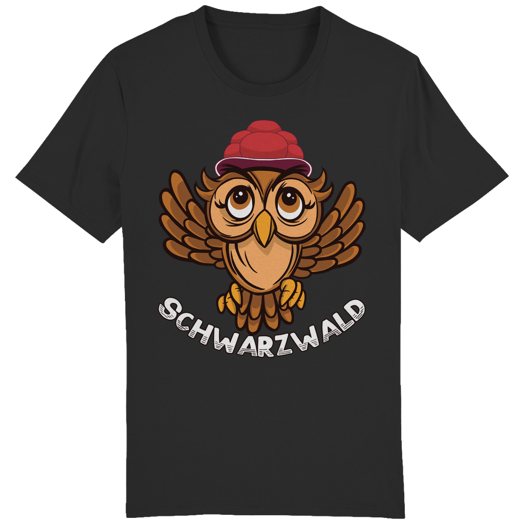 Schwarzwald Eule | Organic T-Shirt