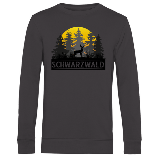 Schwarzwald Sonnenuntergang | Organic Sweatshirt Gr. 3XL