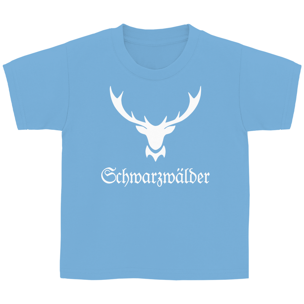 Kinder Basic T-Shirt Schwarzwälder Hirschgeweih