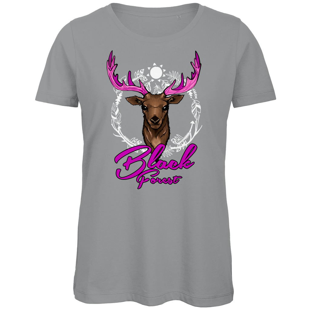 Black Forest Hirsch | Organic Damen T-Shirt