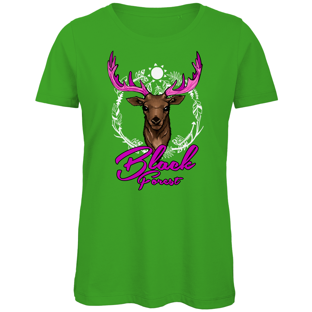 Black Forest Hirsch | Organic Damen T-Shirt