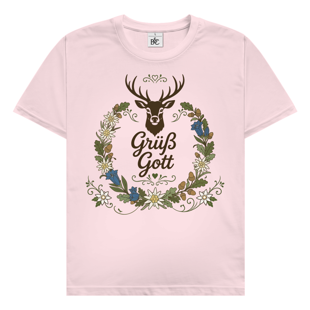 Grüß Gott Hirsch | Premium T-Shirt