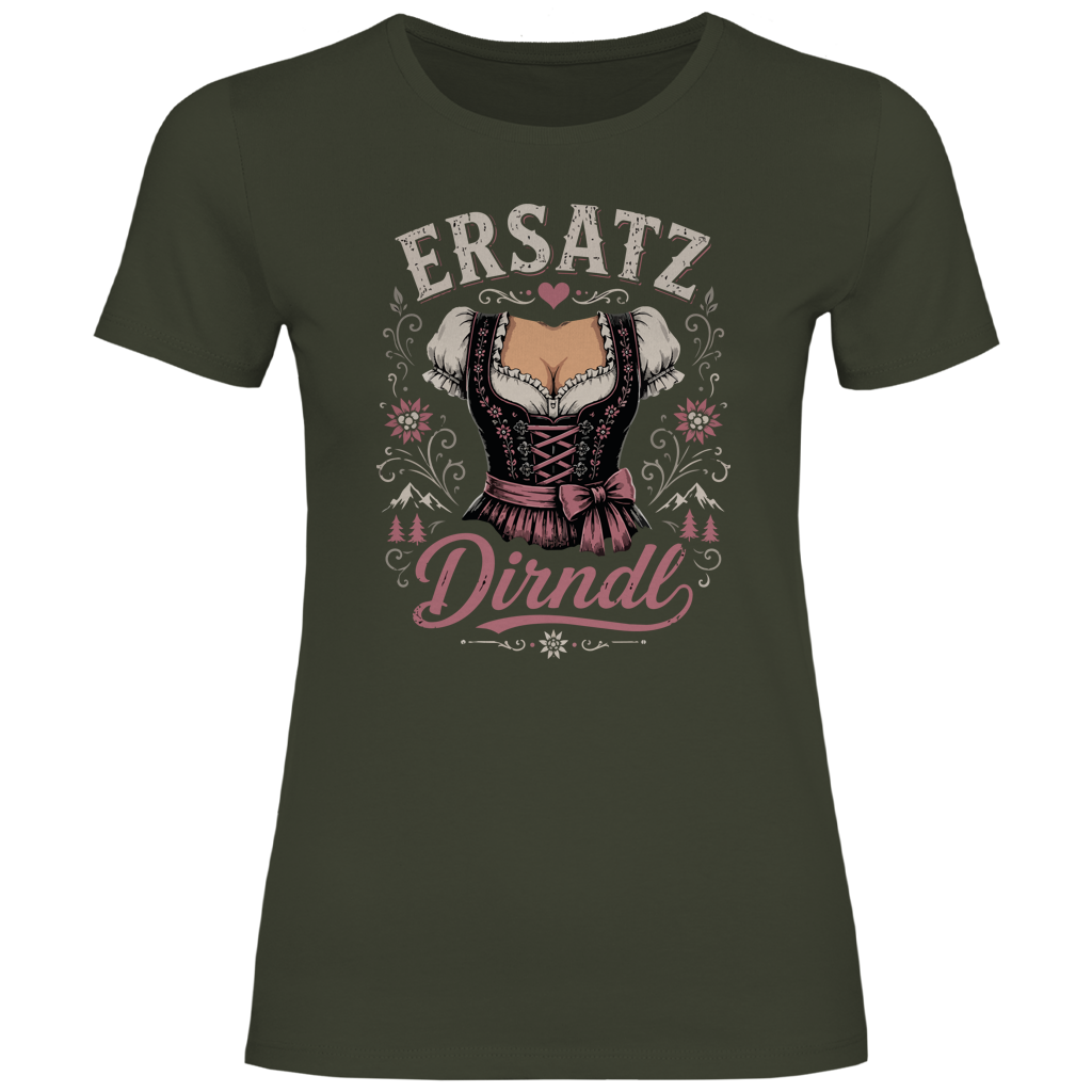 Ersatz Dirndl | Damen Premium T-Shirt