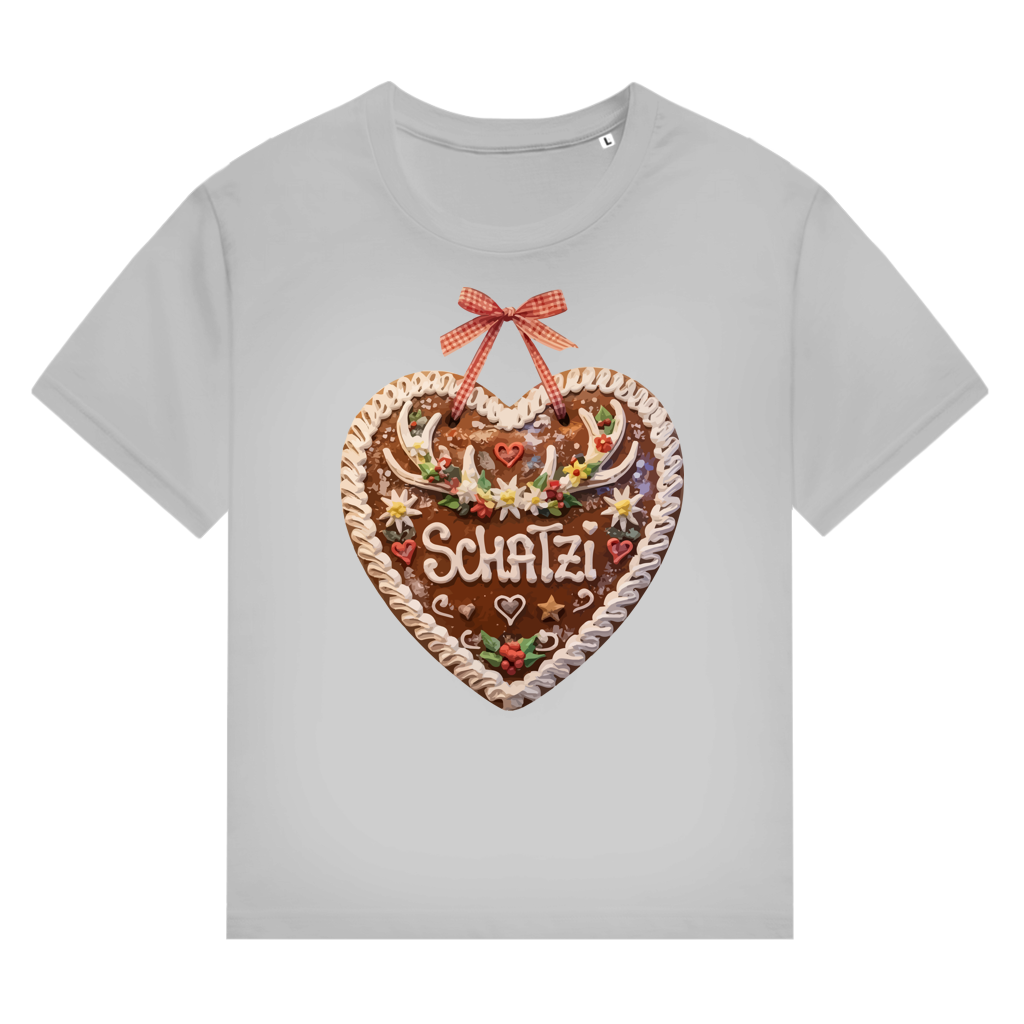 Schatzi Lebkuchenherz | Damen Premium T-Shirt