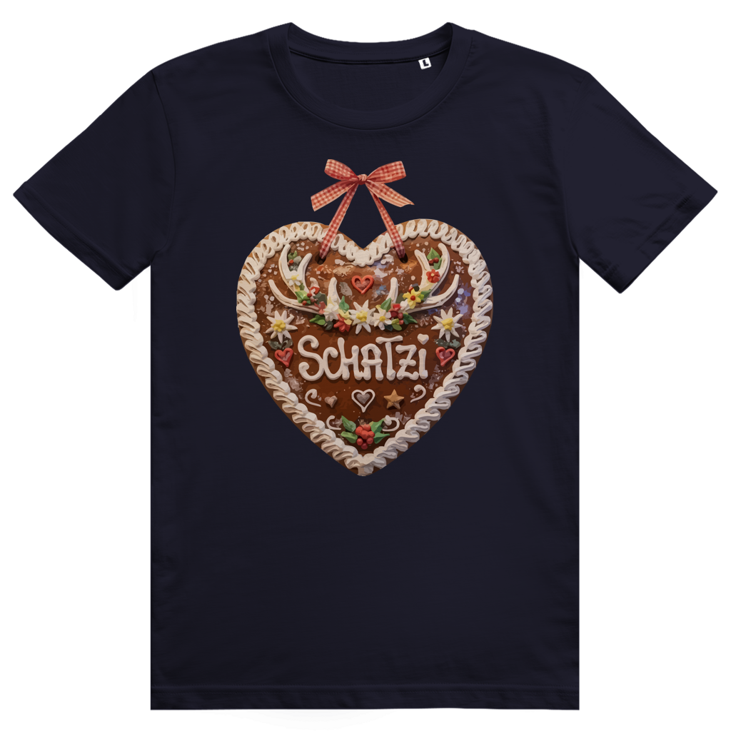 Schatzi Lebkuchenherz | Premium T-Shirt