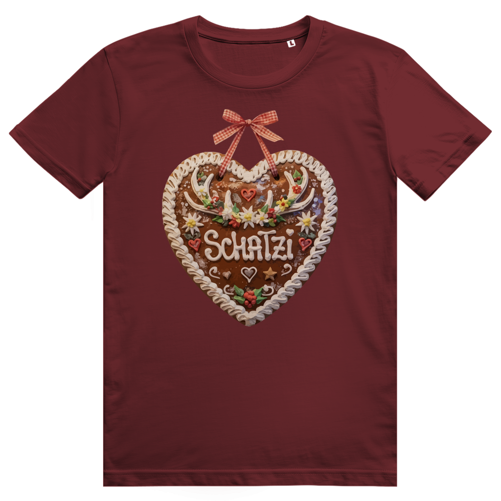 Schatzi Lebkuchenherz | Premium T-Shirt