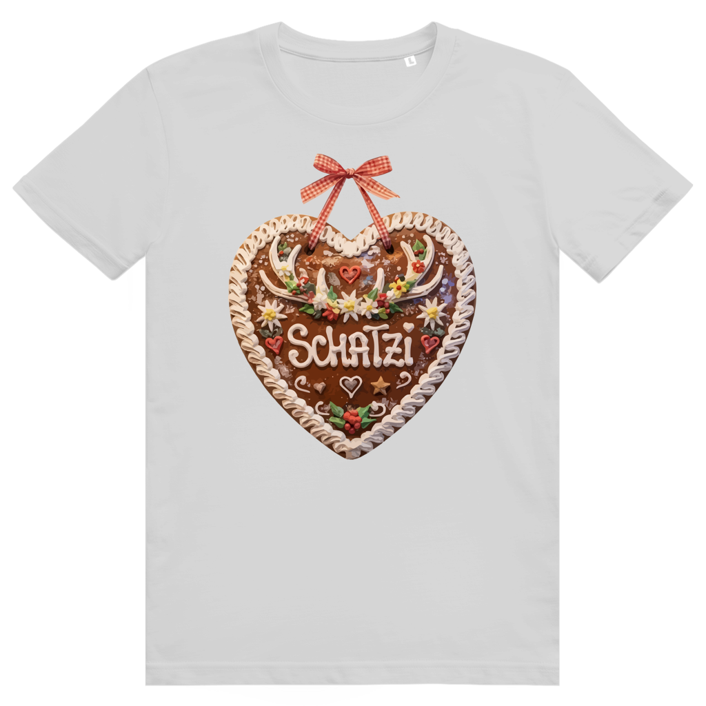 Schatzi Lebkuchenherz | Premium T-Shirt