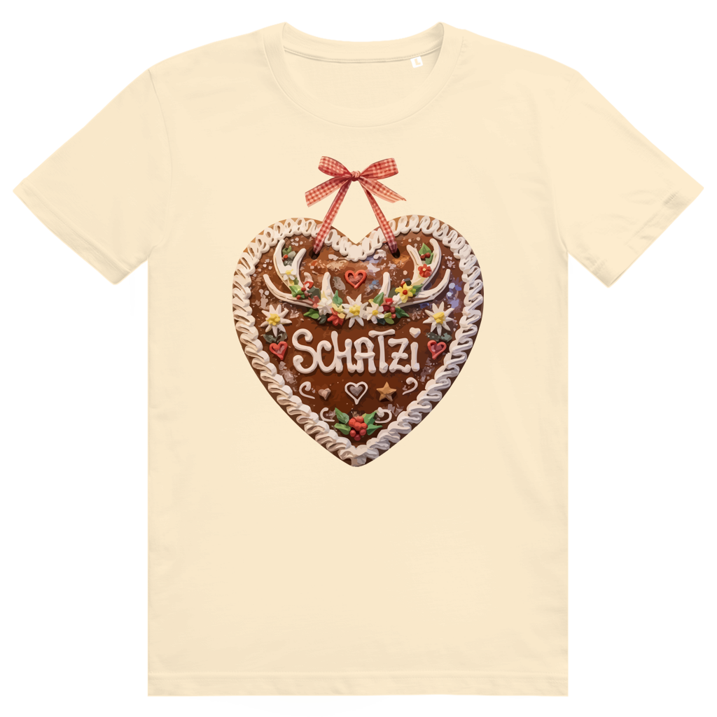 Schatzi Lebkuchenherz | Premium T-Shirt