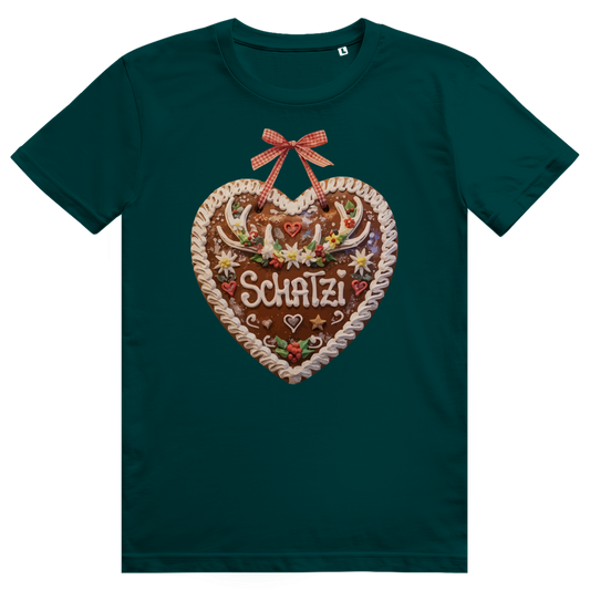 Schatzi Lebkuchenherz | Premium T-Shirt