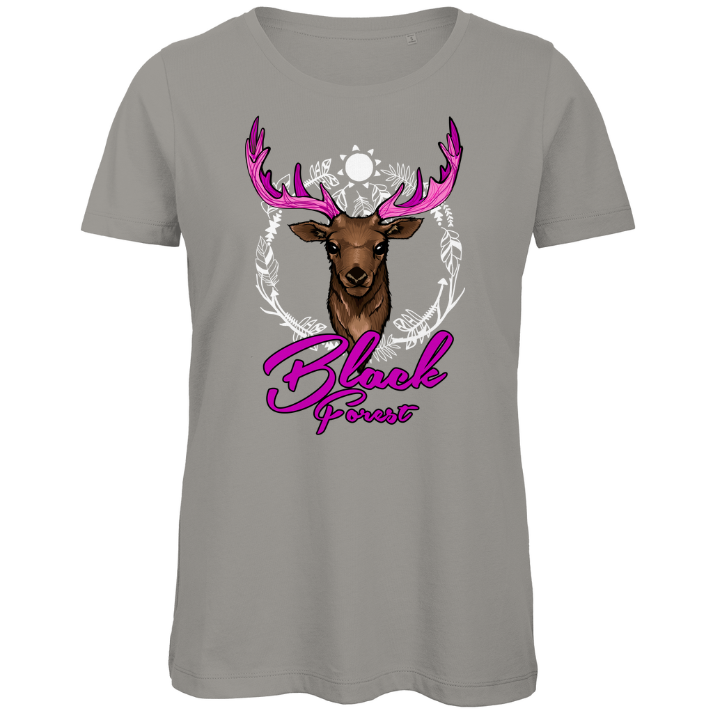 Black Forest Hirsch | Organic Damen T-Shirt
