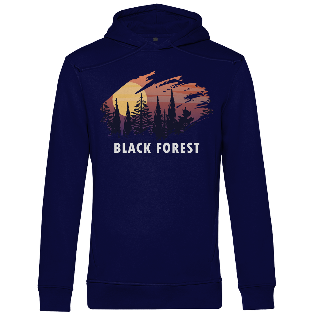 Black Forest Sonnenuntergang | Organic Hoodie