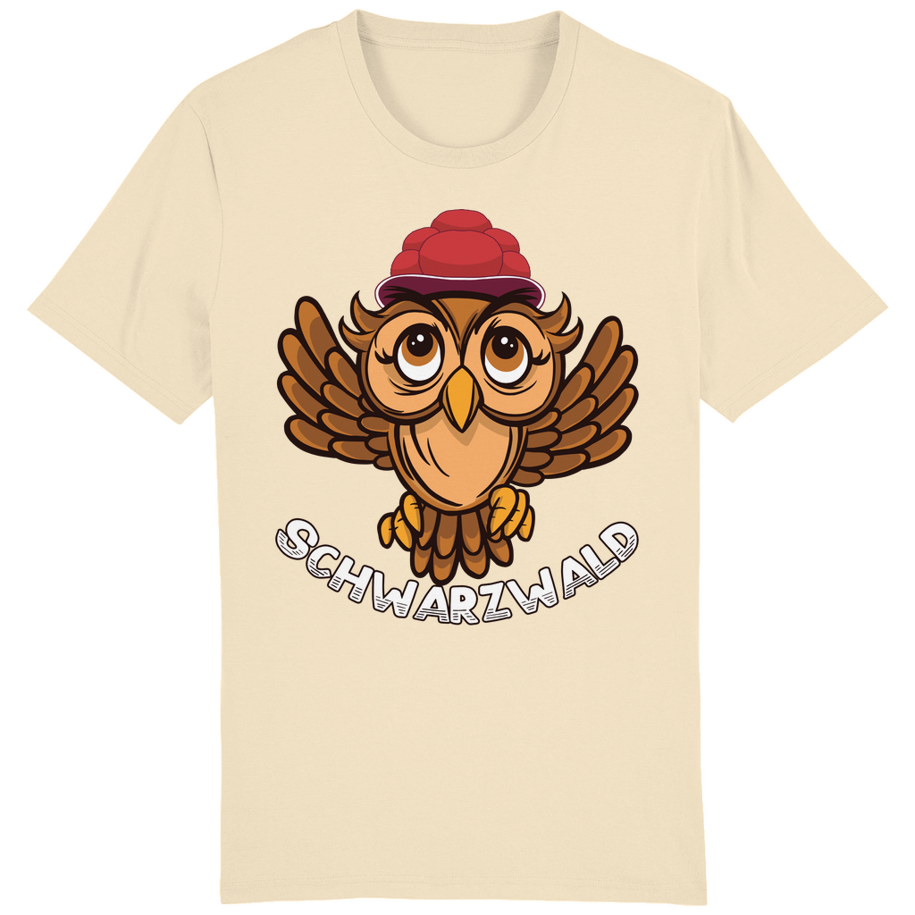 Schwarzwald Eule | Organic T-Shirt