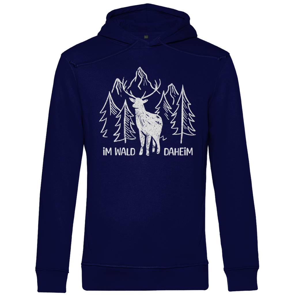 Im Wald daheim | Organic Hoodie