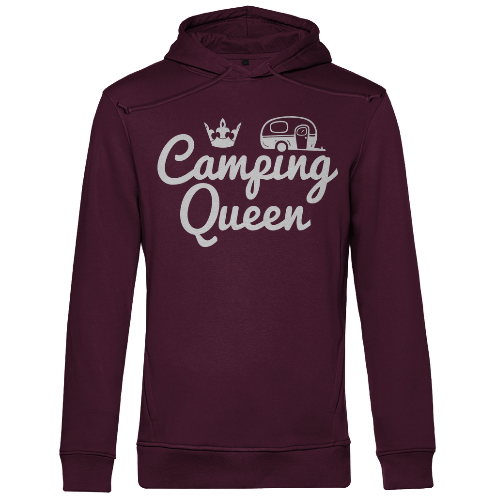 Unisex Premium Bio Hoodie Camping Queen Wohnwagen