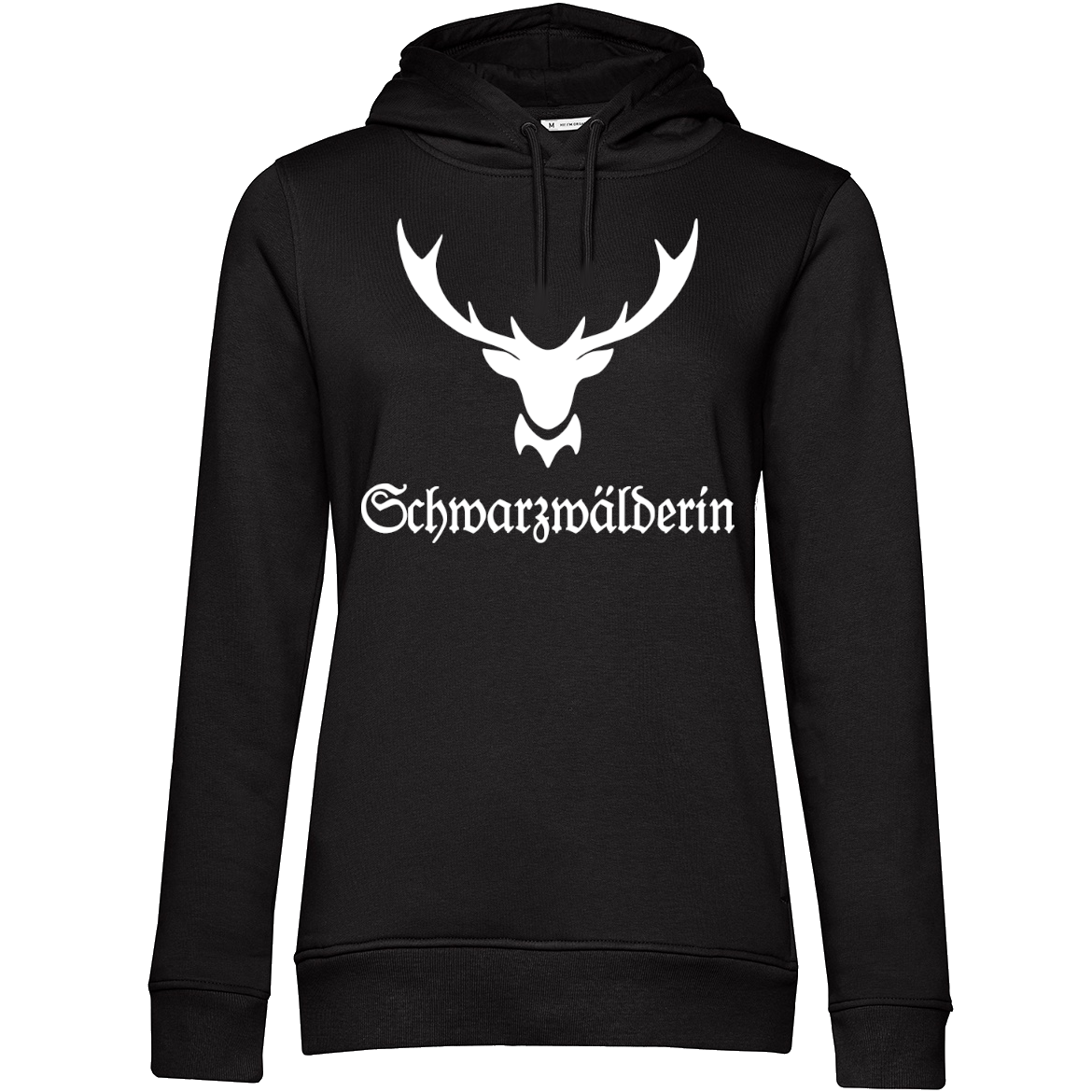 Schwarzwälderin Hirschgeweih | Organic Hoodie