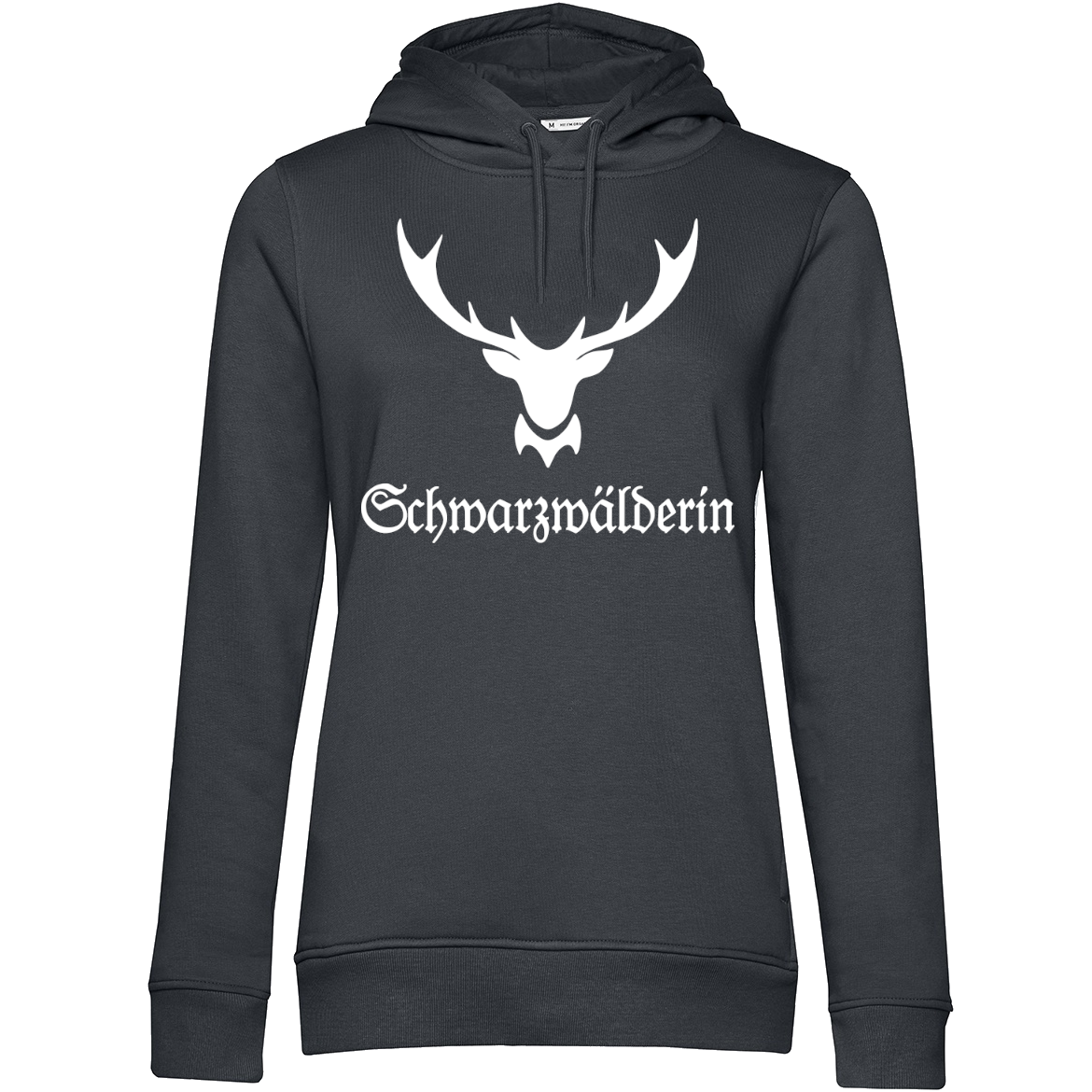 Schwarzwälderin Hirschgeweih | Organic Hoodie