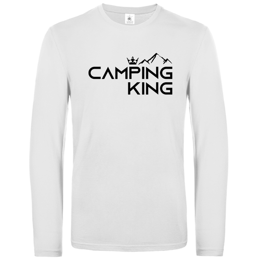 Camping King | Herren Langarmshirt Gr. M