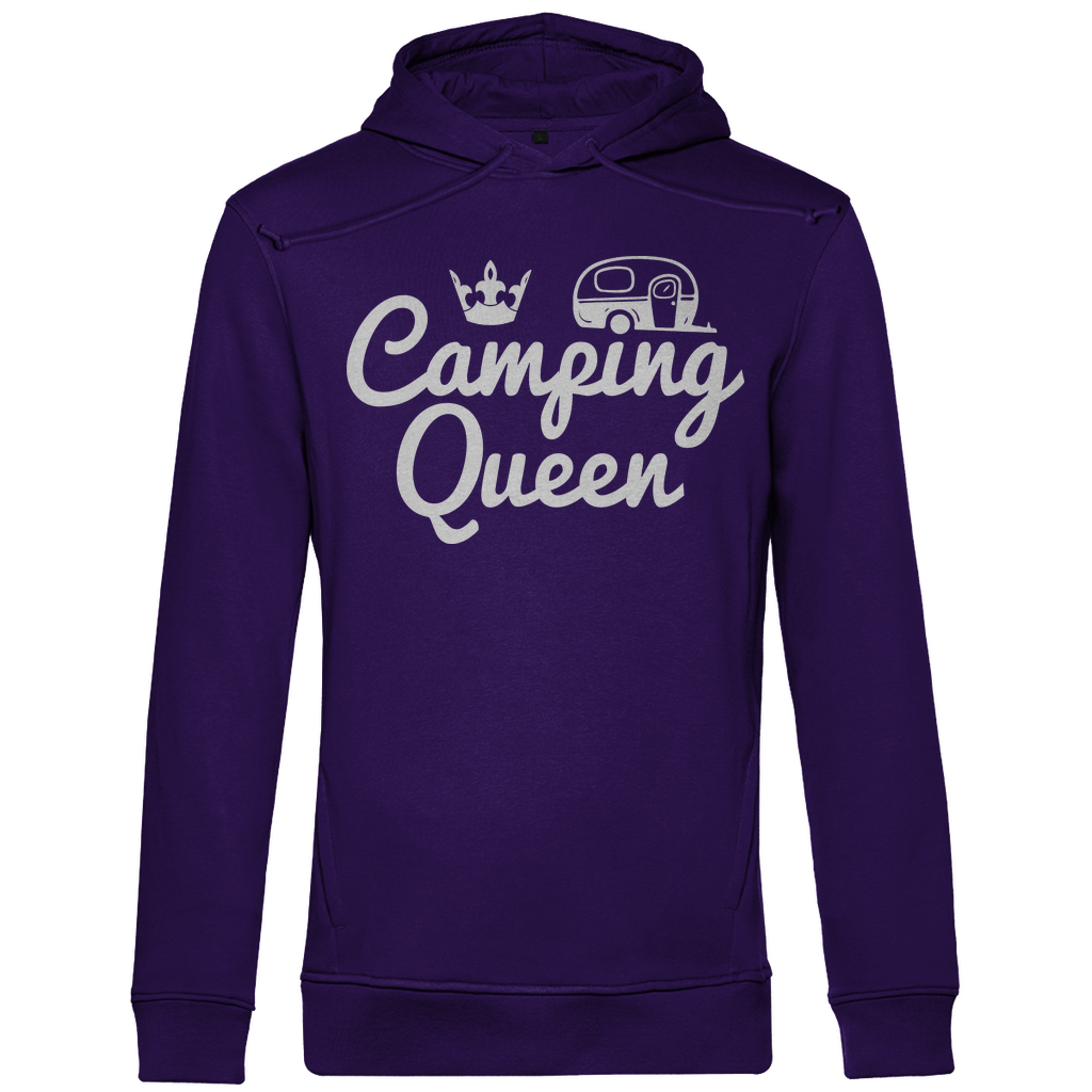 Unisex Premium Bio Hoodie Camping Queen Wohnwagen