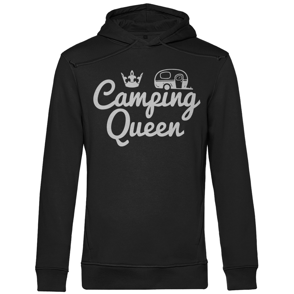 Unisex Premium Bio Hoodie Camping Queen Wohnwagen