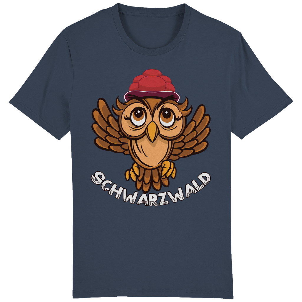 Schwarzwald Eule | Organic T-Shirt