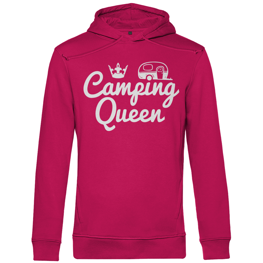 Unisex Premium Bio Hoodie Camping Queen Wohnwagen