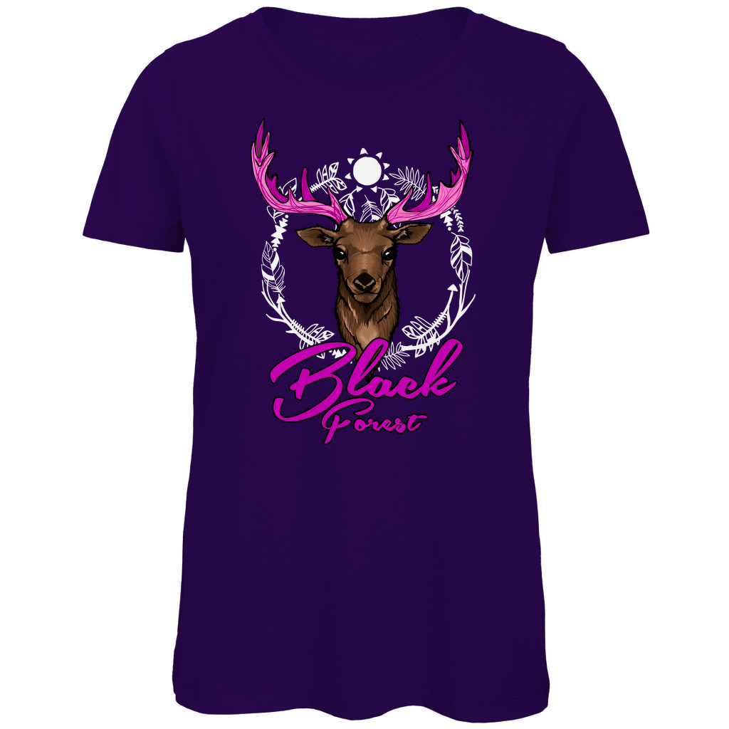 Black Forest Hirsch | Organic Damen T-Shirt