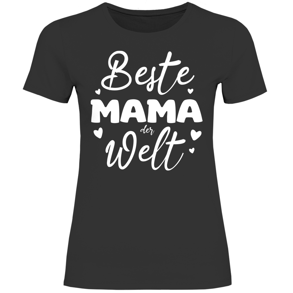 Damen T-Shirt Beste Mama der Welt