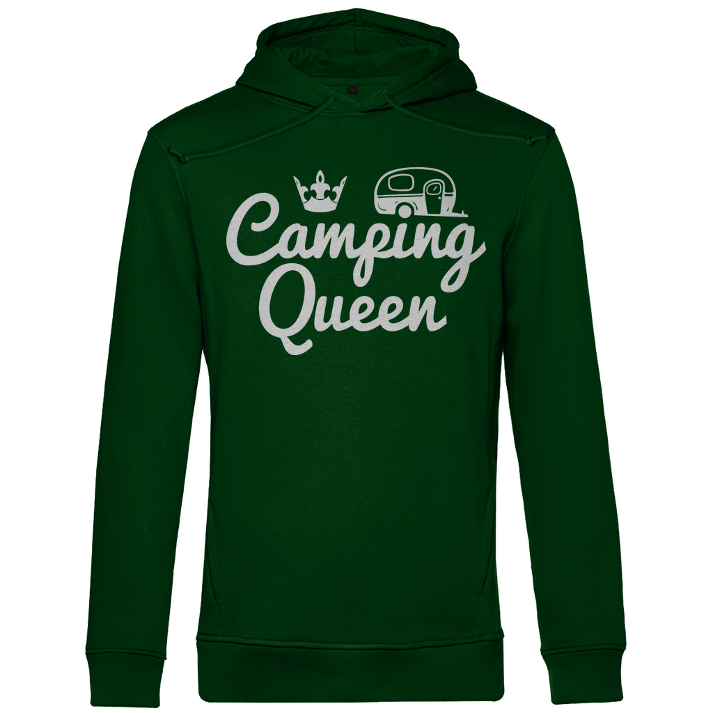 Unisex Premium Bio Hoodie Camping Queen Wohnwagen