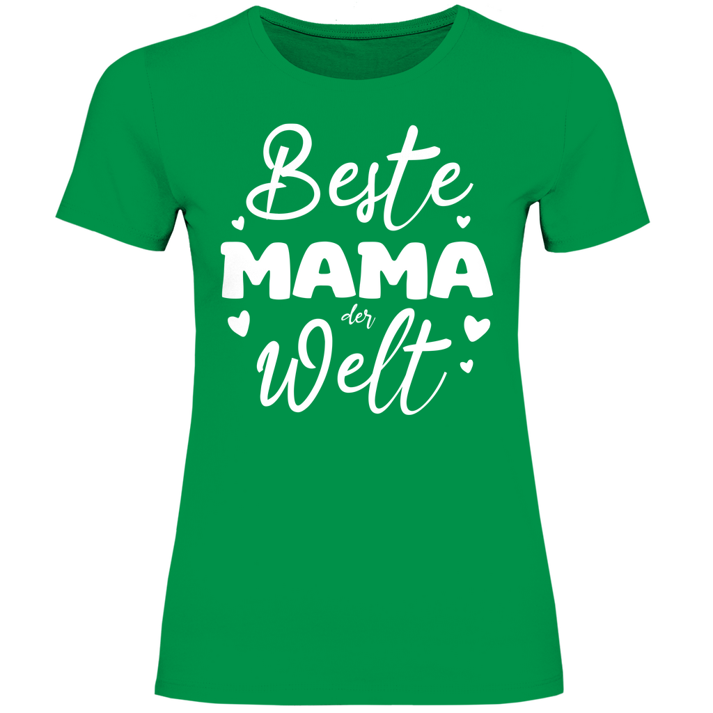 Damen T-Shirt Beste Mama der Welt