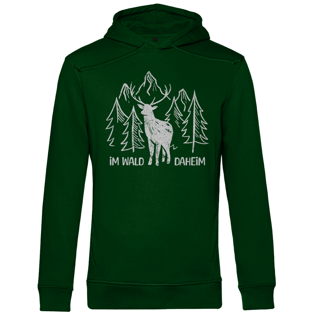 Im Wald daheim | Organic Hoodie