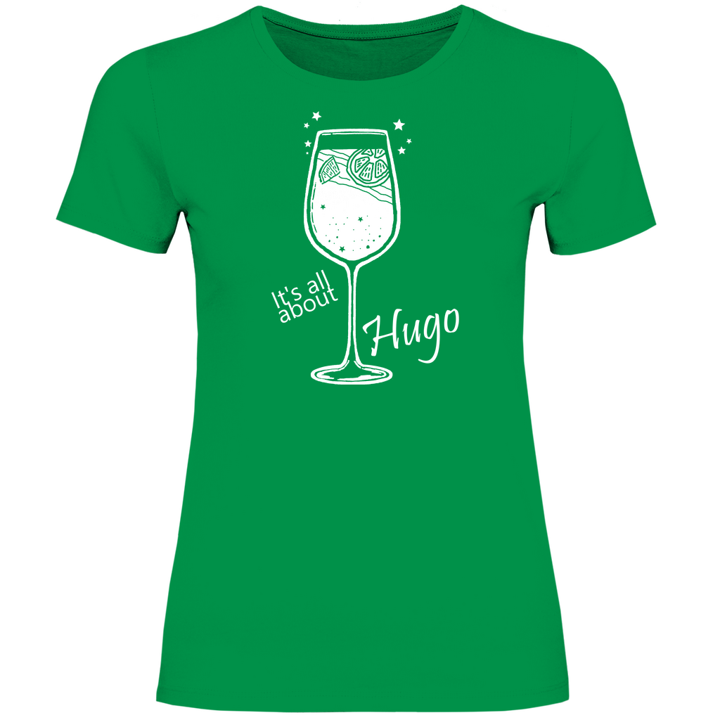 It's All About Hugo | Premium Damen T-Shirt