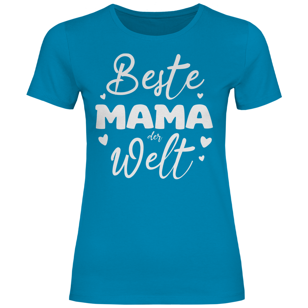 Damen T-Shirt Beste Mama der Welt
