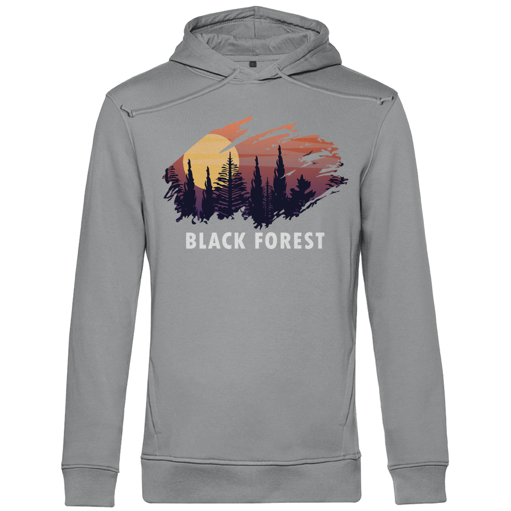 Black Forest Sonnenuntergang | Organic Hoodie