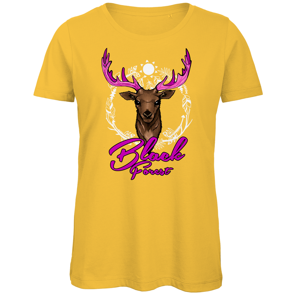 Black Forest Hirsch | Organic Damen T-Shirt