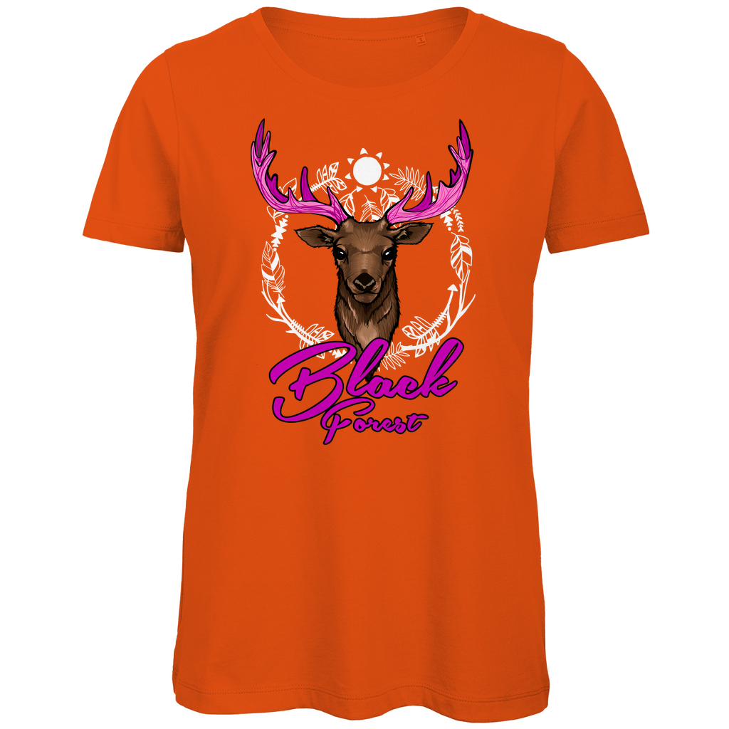 Black Forest Hirsch | Organic Damen T-Shirt